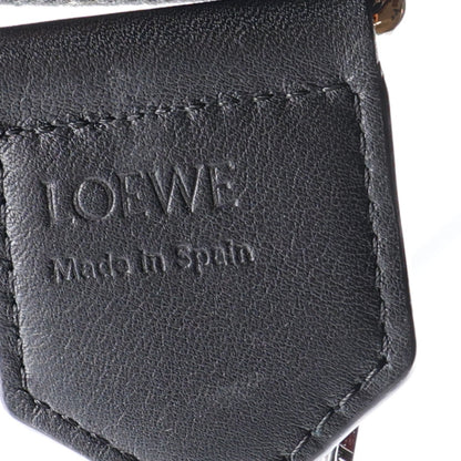 Loewe X SUNA FUJITA Calfskin Jacquard Mushroom Anagram Strap Black 3 of 5
