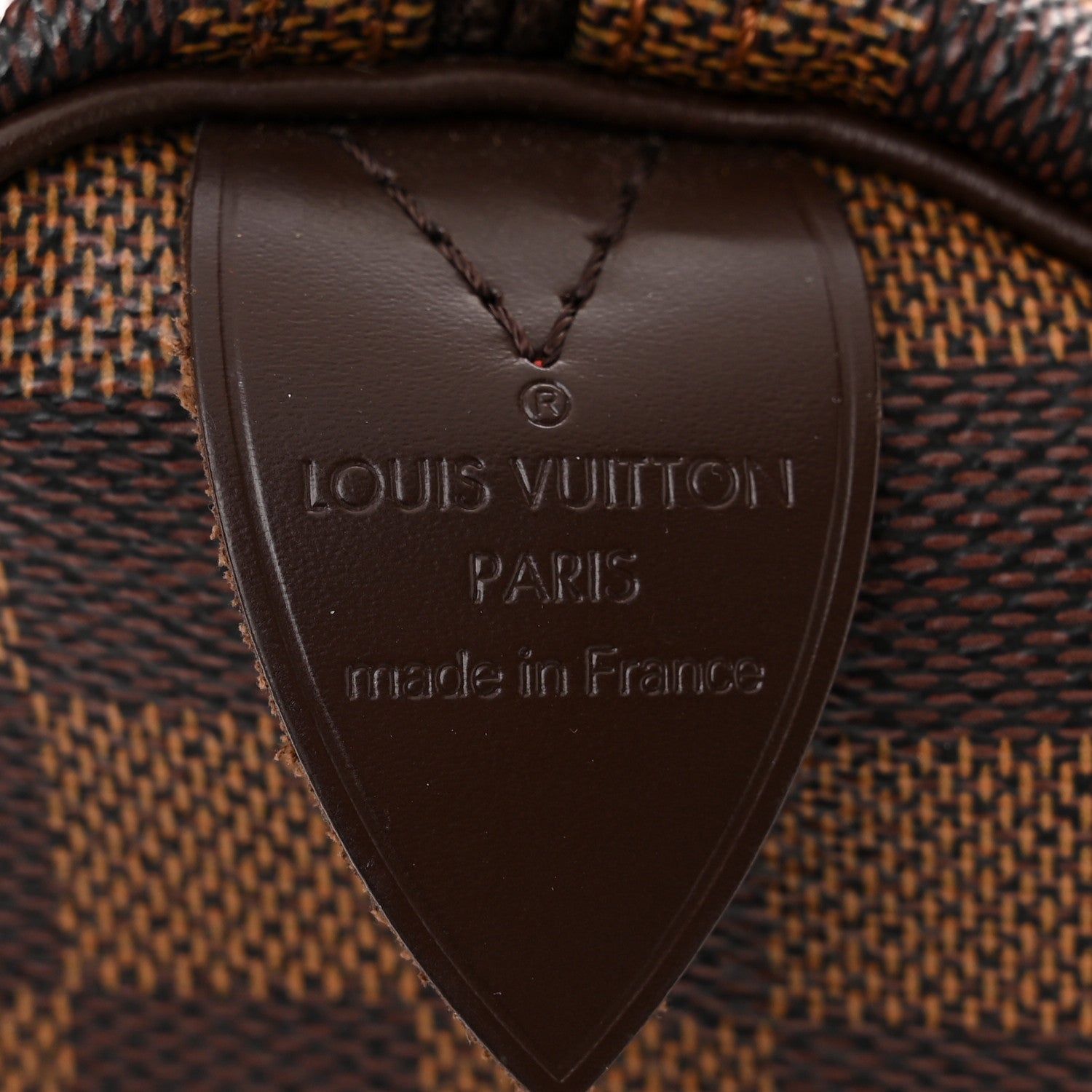 Louis Vuitton LOUIS VUITTON Damier Ebene Speedy 30 5 of 9