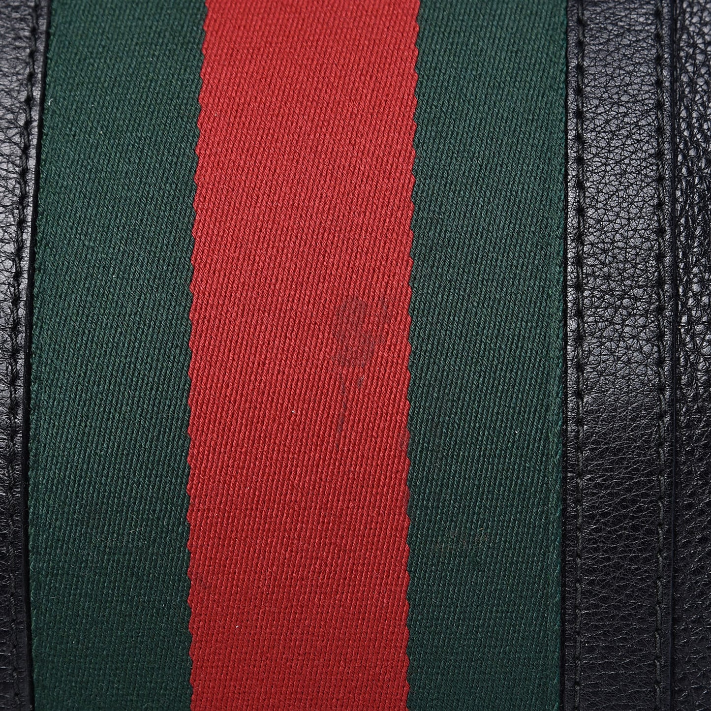 Calfskin Vintage Web Medium Boston Black