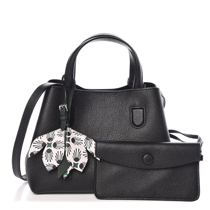 Christian Dior Grained Calfskin Small Blossom Tote Black 1 of 10