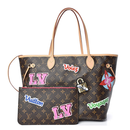 Louis Vuitton Monogram Travel Stickers Neverfull MM 1 of 11
