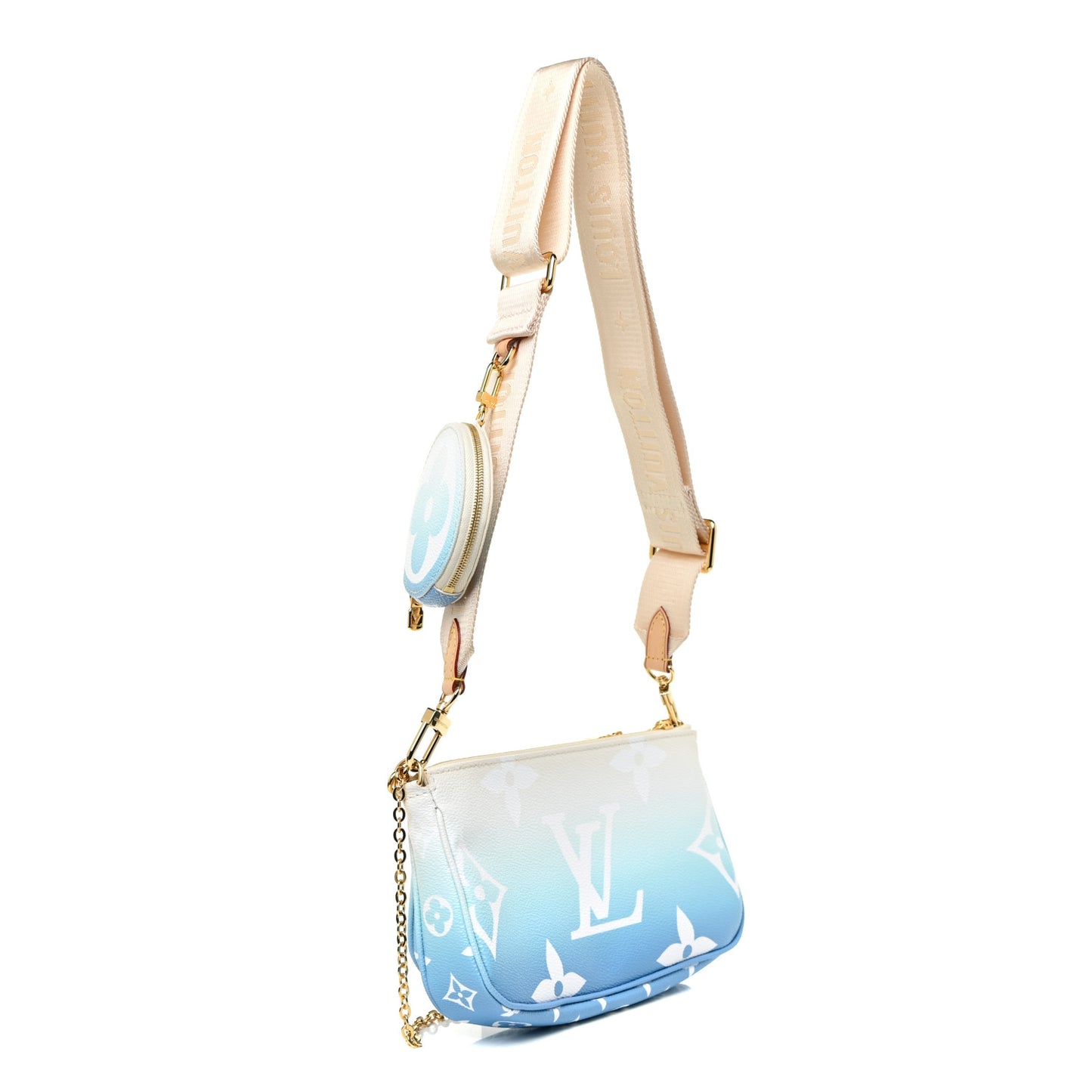 Monogram Giant By The Pool Multi Pochette Accessories Blue