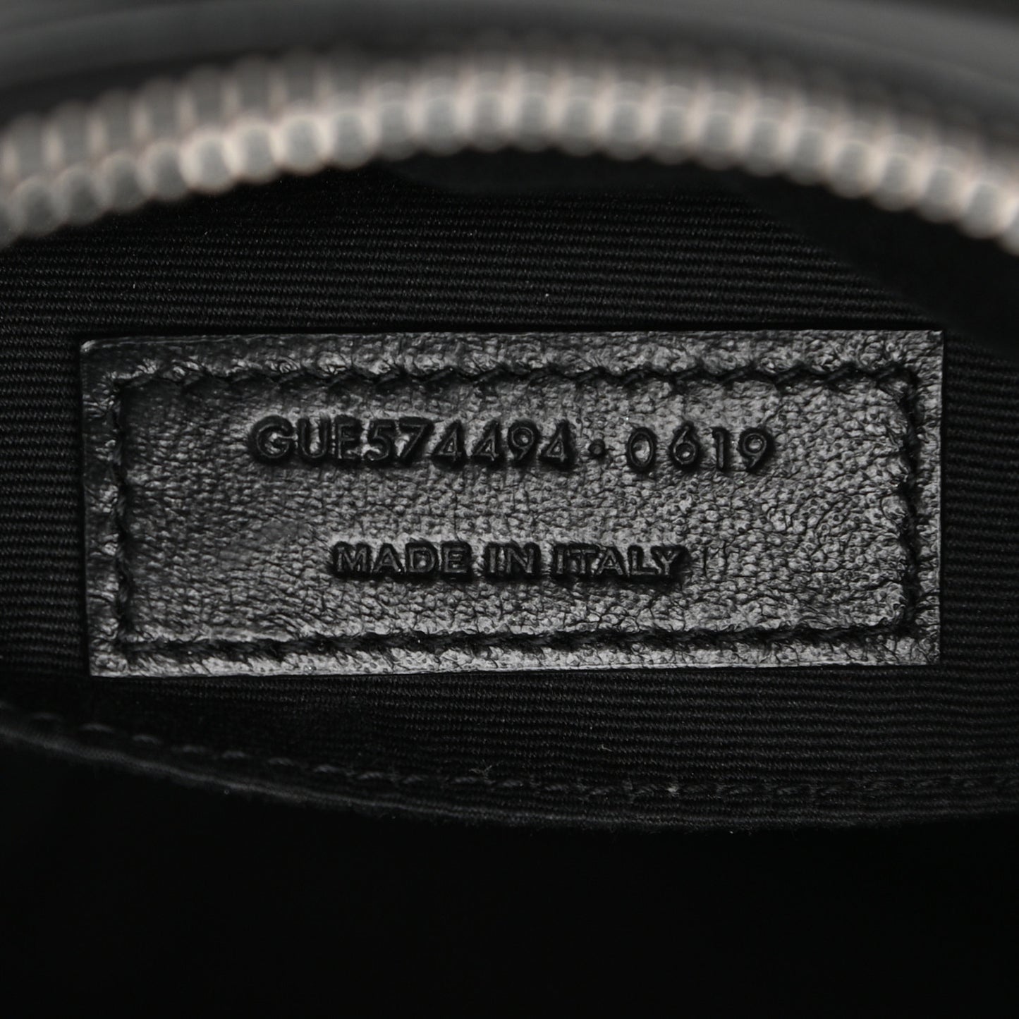 Calfskin Matelasse Monogram Lou Camera Bag Black