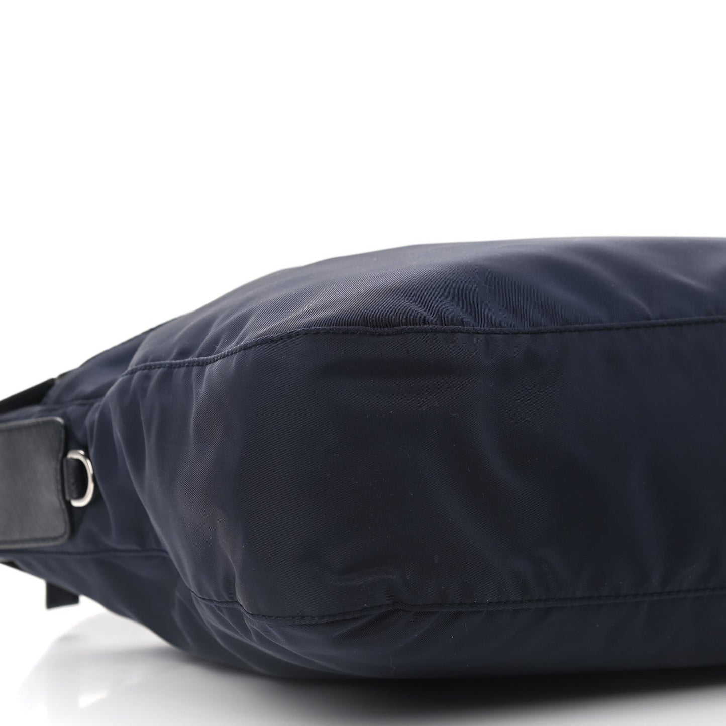 Nylon Vela Flat Messenger Bag Blue Black