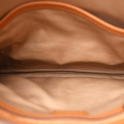 MCM Visetos Medium Crossbody Pouch Cognac 5 of 10