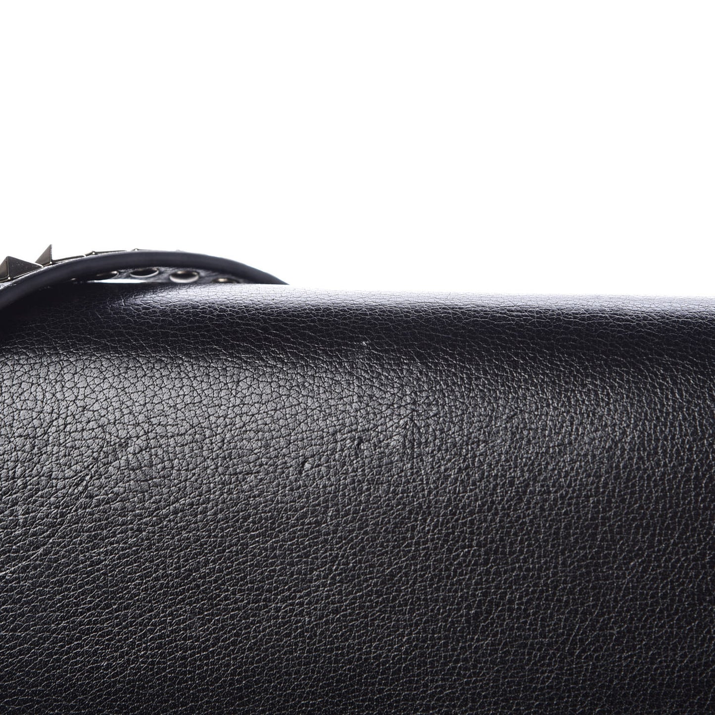 Vitello Rockstud No Limit Shoulder Bag Black