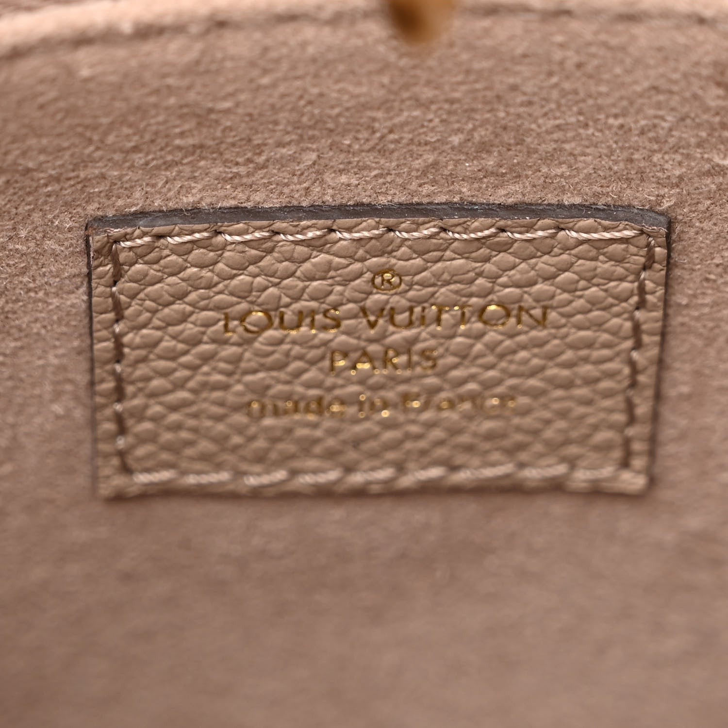 Louis Vuitton Empreinte Monogram Giant Onthego PM Tourterelle Creme 6 of 9