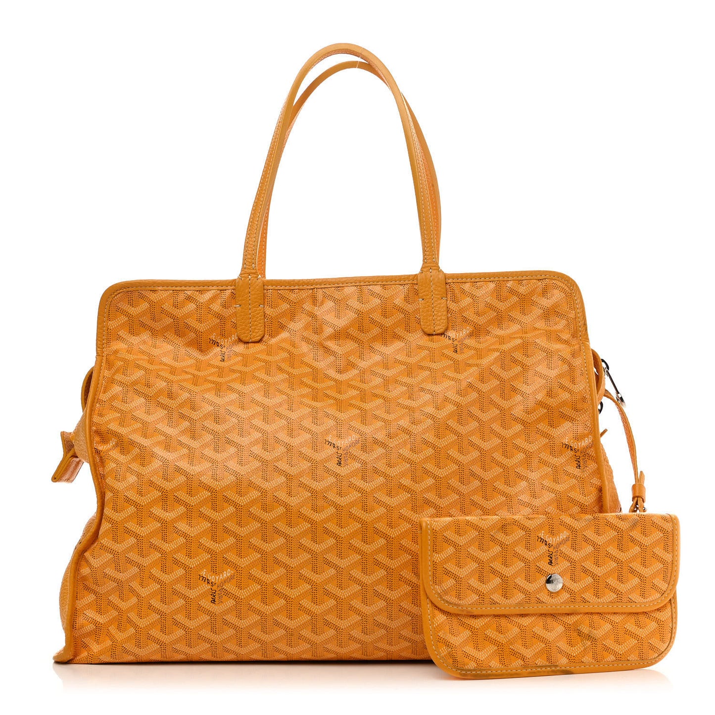 Goyardine Sac Hardy Pet Carrier PM Yellow