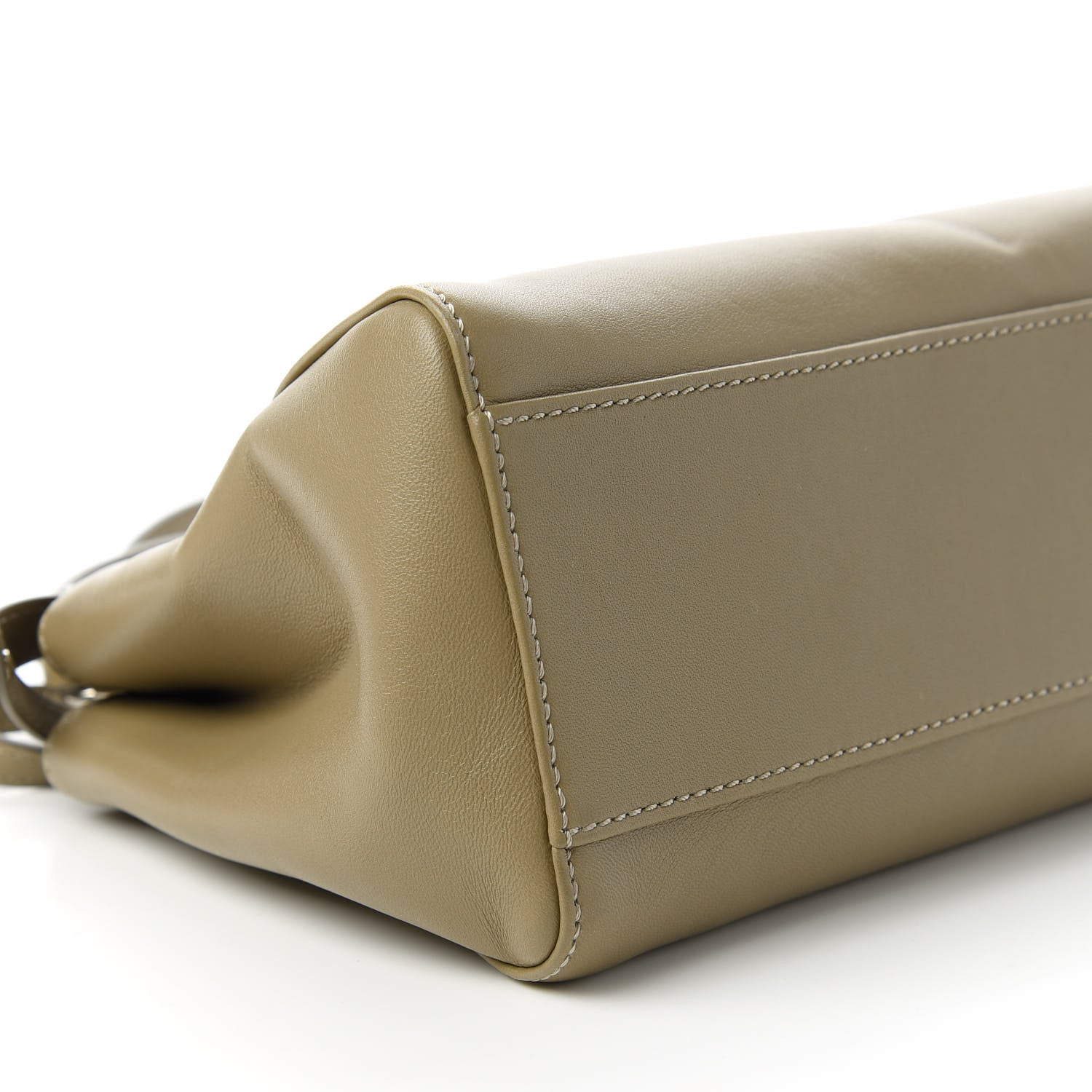 Fendi Nappa Mini Peekaboo Iconic Satchel Tortora 6 of 10