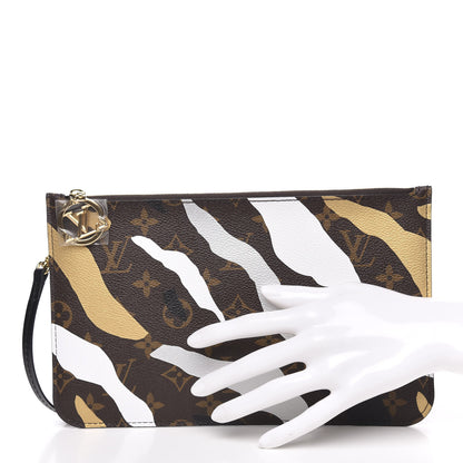 Louis Vuitton X LOL Monogram Neverfull MM GM Pochette Gold Silver 2 of 6