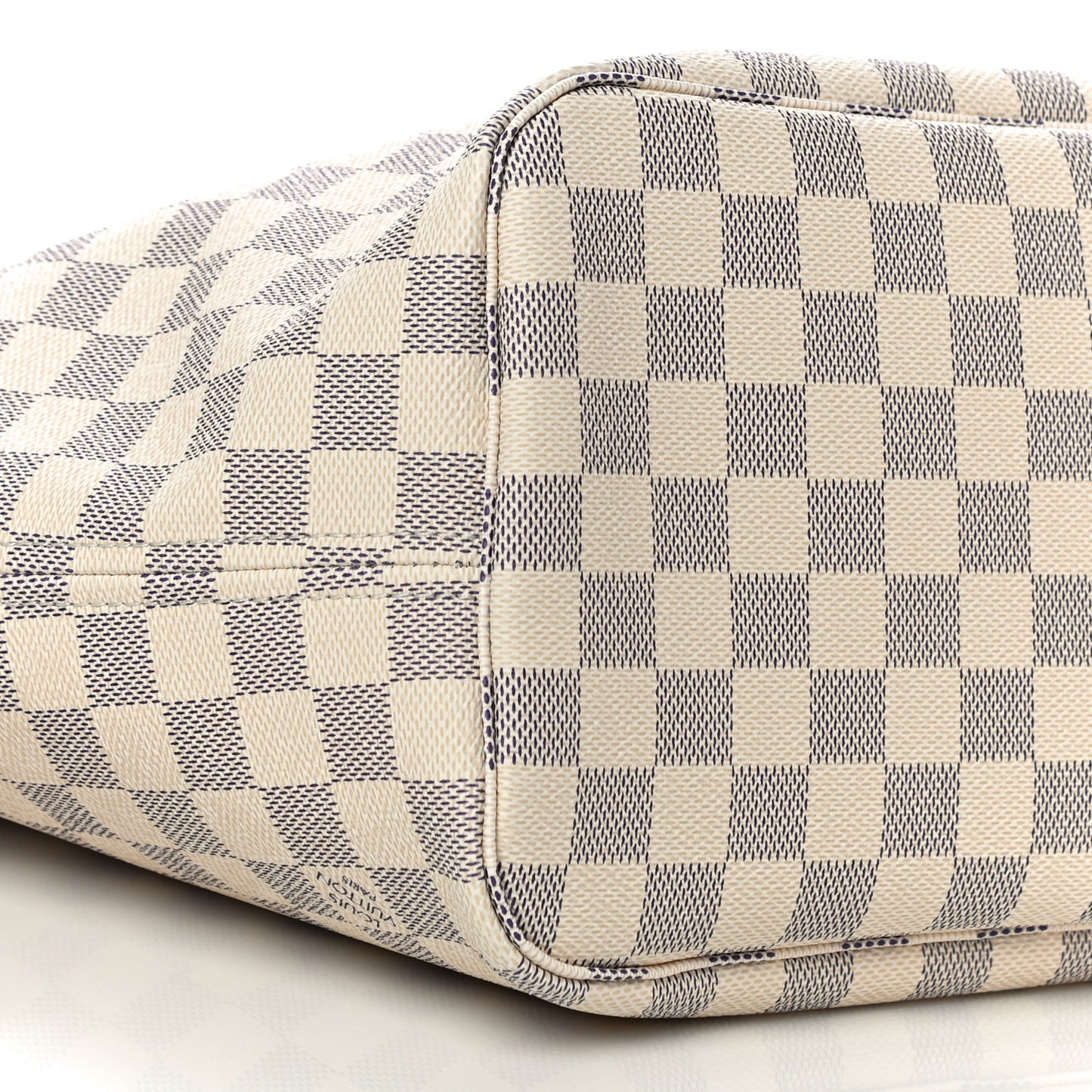 Damier Azur Neo Neverfull MM Rose Ballerine