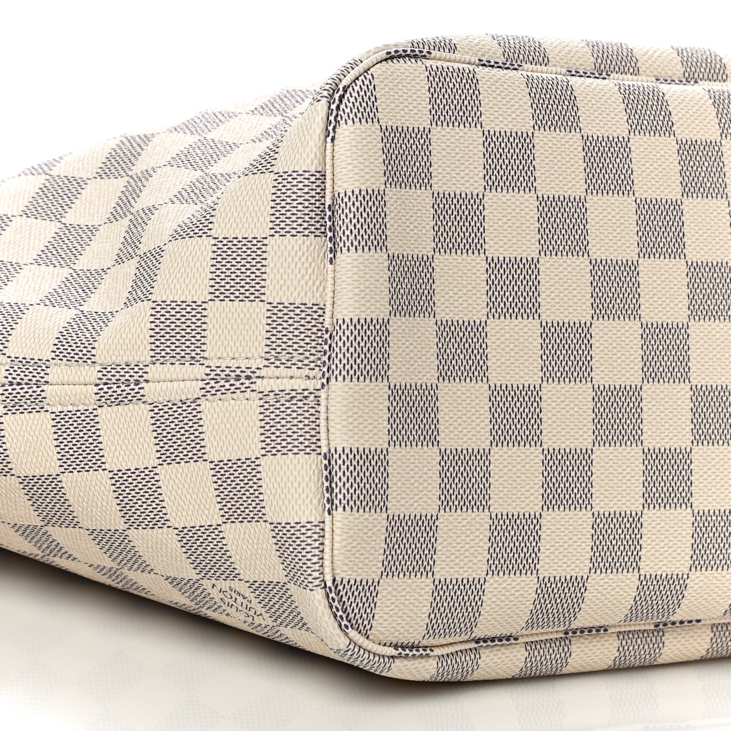 Louis Vuitton Damier Azur Neo Neverfull MM Rose Ballerine 8 of 10