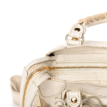 Balenciaga Agneau Giant 12 Gold Hardware Mini City Ivory 11 of 14