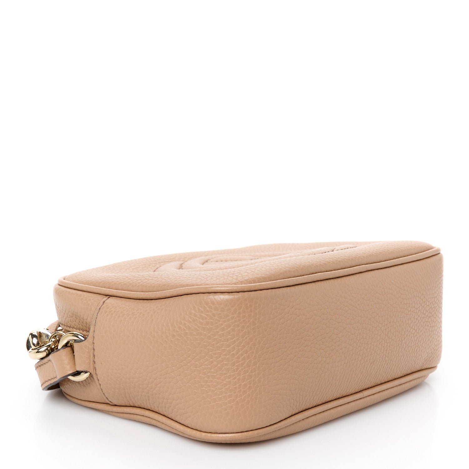 Gucci Pebbled Calfskin Small Soho Disco Bag Rose Beige 4 of 12