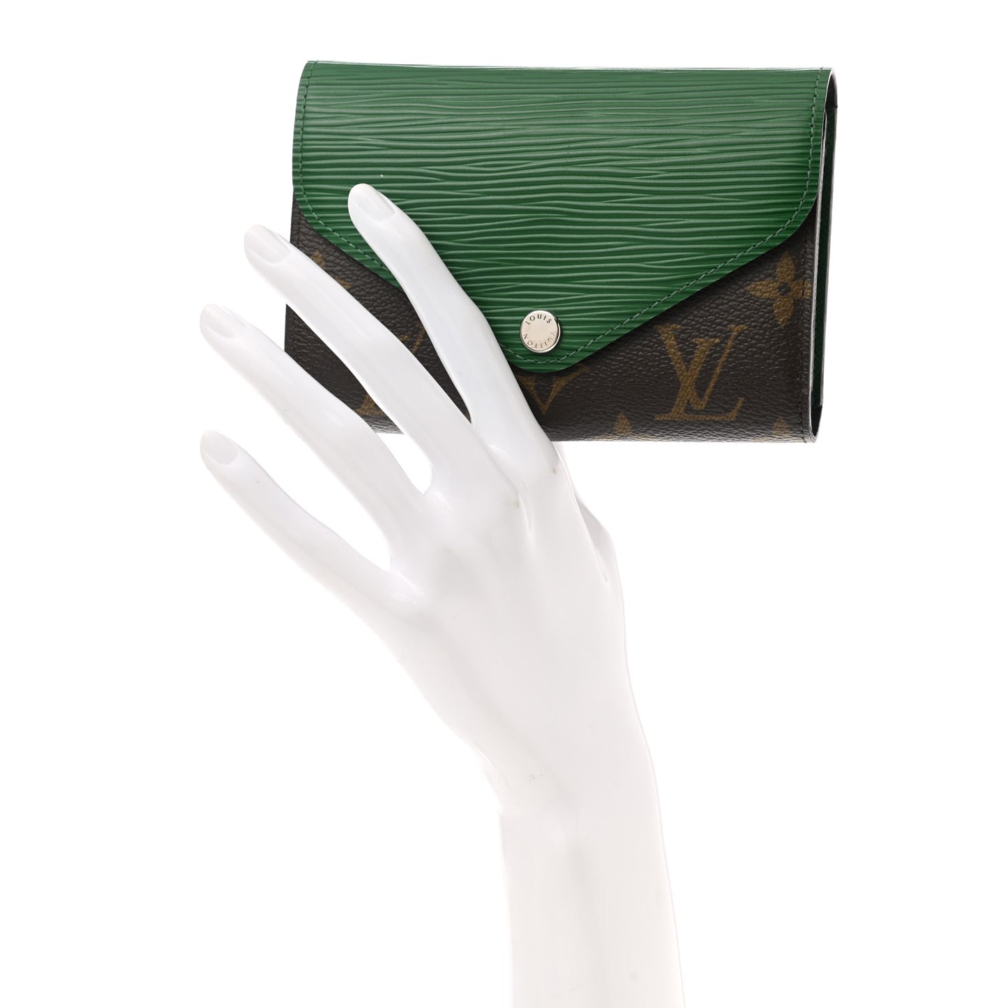 Epi Monogram Marie-Lou Compact Wallet Menthe
