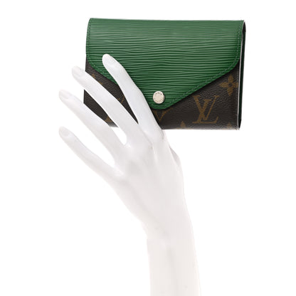 Louis Vuitton Epi Monogram Marie-Lou Compact Wallet Menthe 2 of 8