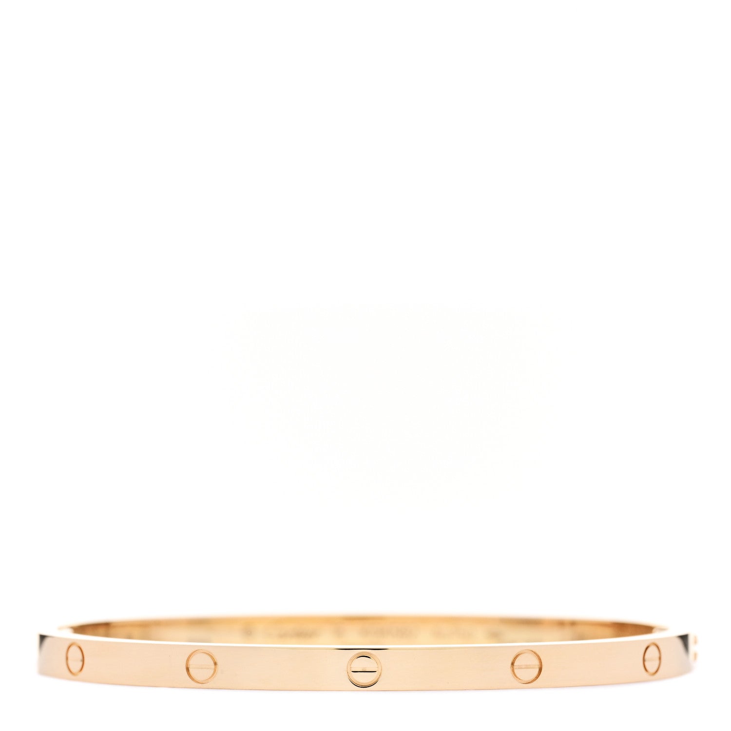 Cartier 18K Yellow Gold Small LOVE Bracelet 16 1 of 5