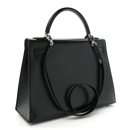 Hermes Box Kelly Sellier 32 Black 3 of 12