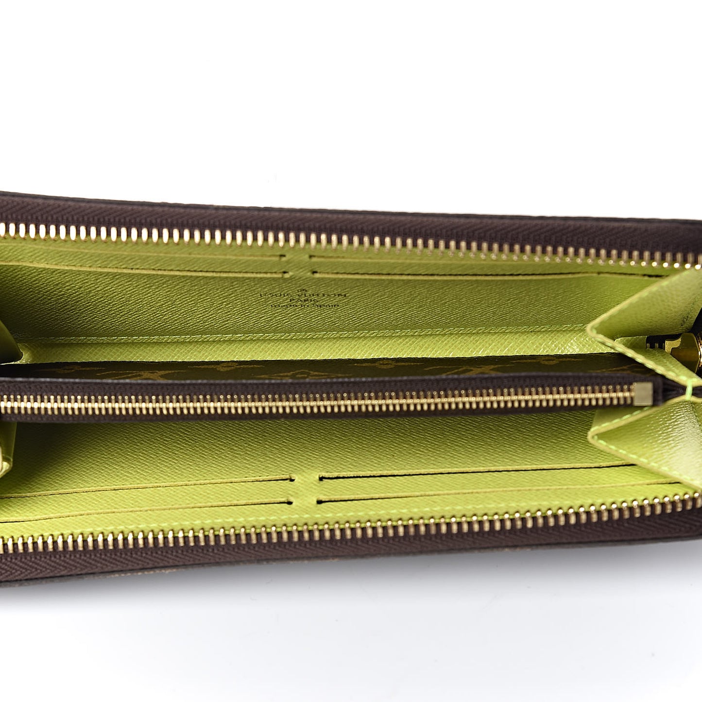 Monogram Clemence Wallet Acid Yellow