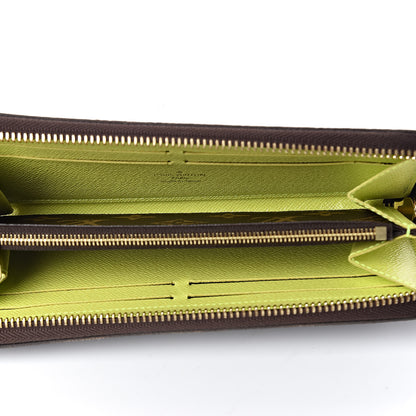 Louis Vuitton Monogram Clemence Wallet Acid Yellow 5 of 8