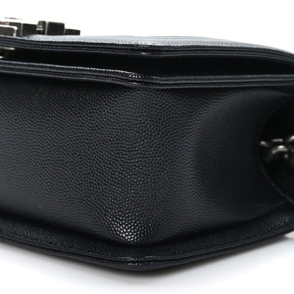 Chanel Caviar Quilted Small Boy Flap Black 9 of 10
