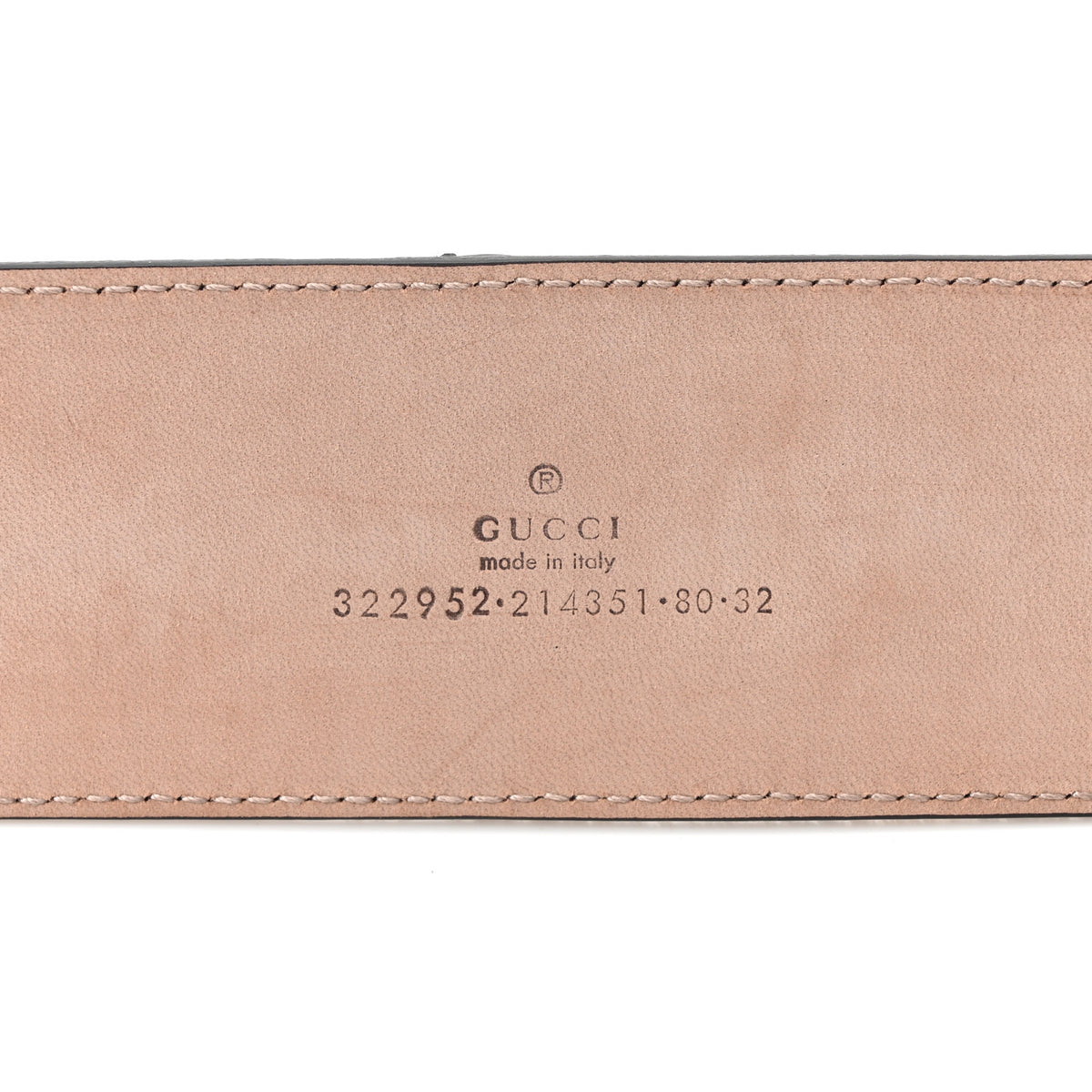 Gucci Leopard-Print Calf Hair Wide Belt 80 32 5 of 5