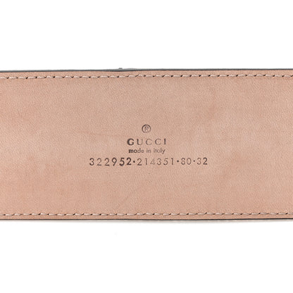Gucci Leopard-Print Calf Hair Wide Belt 80 32 5 of 5