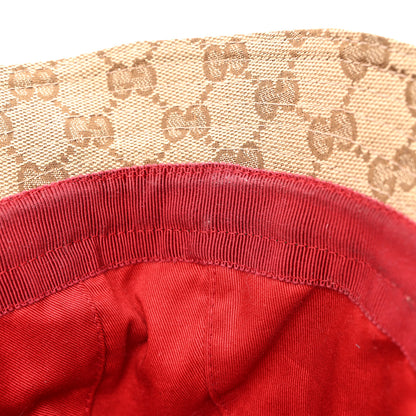 Gucci Monogram Web Childrens Fedora L Brown 11 of 11
