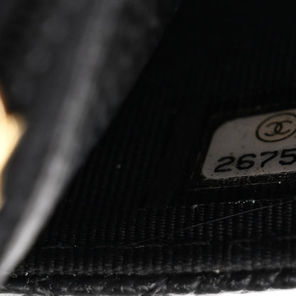 Chanel Caviar Quilted Wallet on Chain WOC Black 8 of 12