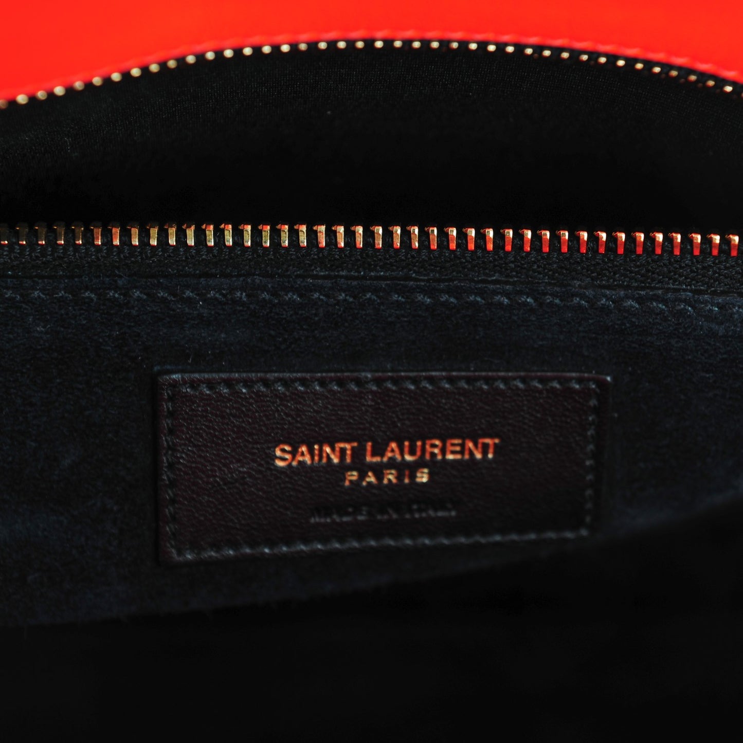 Calfskin Small Sac De Jour Neon Orange