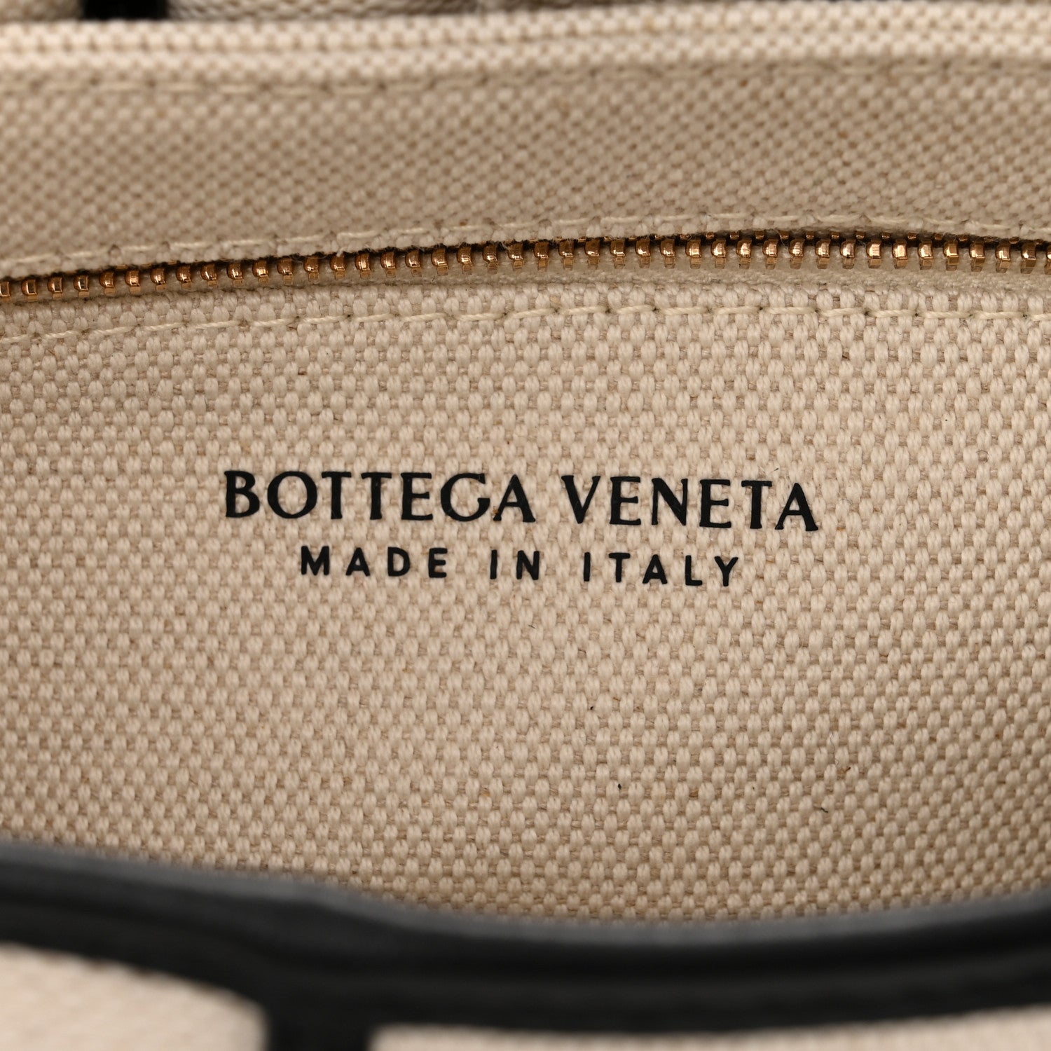 Bottega Veneta Canvas Intrecciato Padded Cassette Crossbody Bag Natural Black 6 of 10