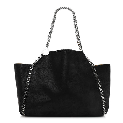 Stella McCartney Shaggy Deer Falabella Reversible Tote Black 3 of 10