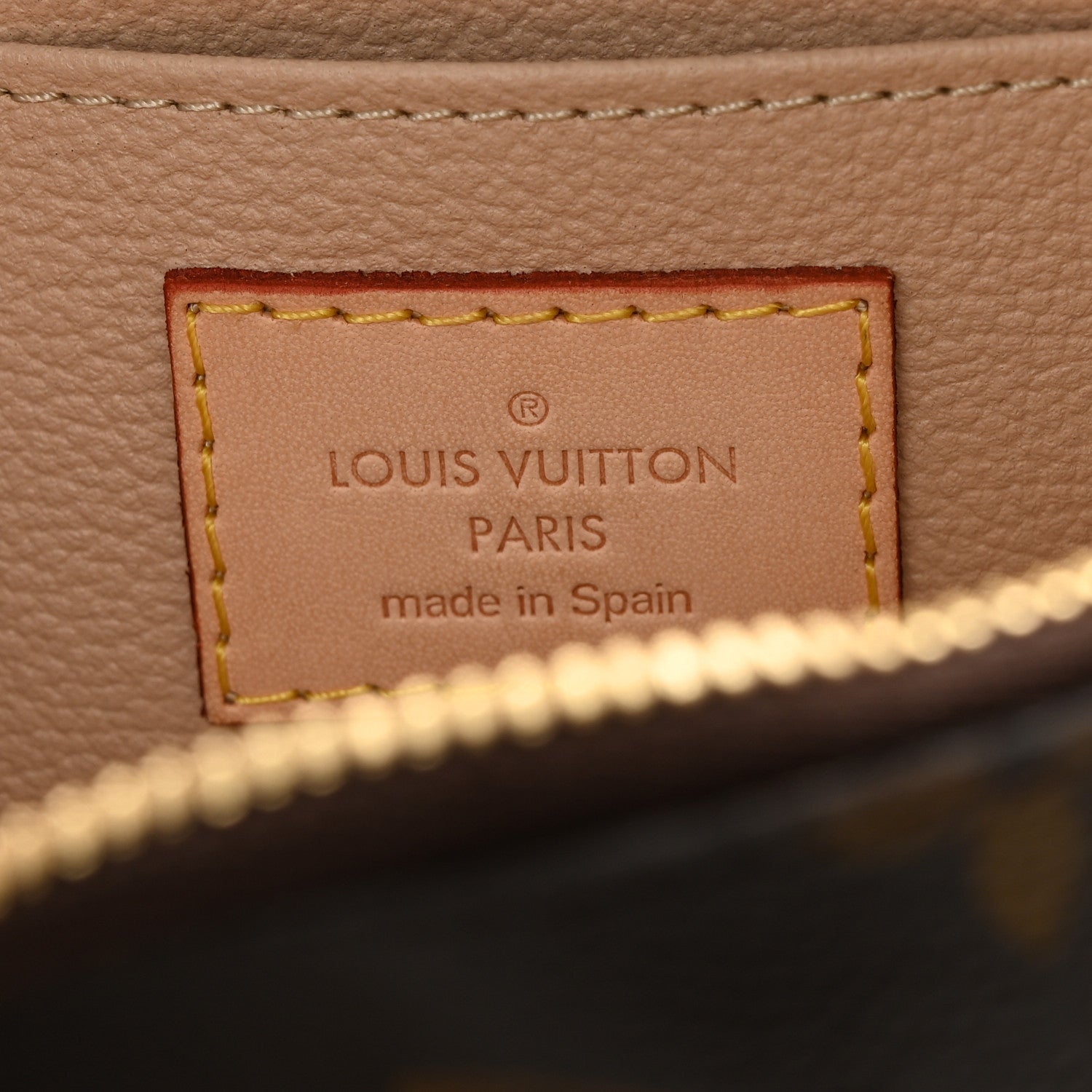 Louis Vuitton Monogram Cosmetic Pouch 6 of 10