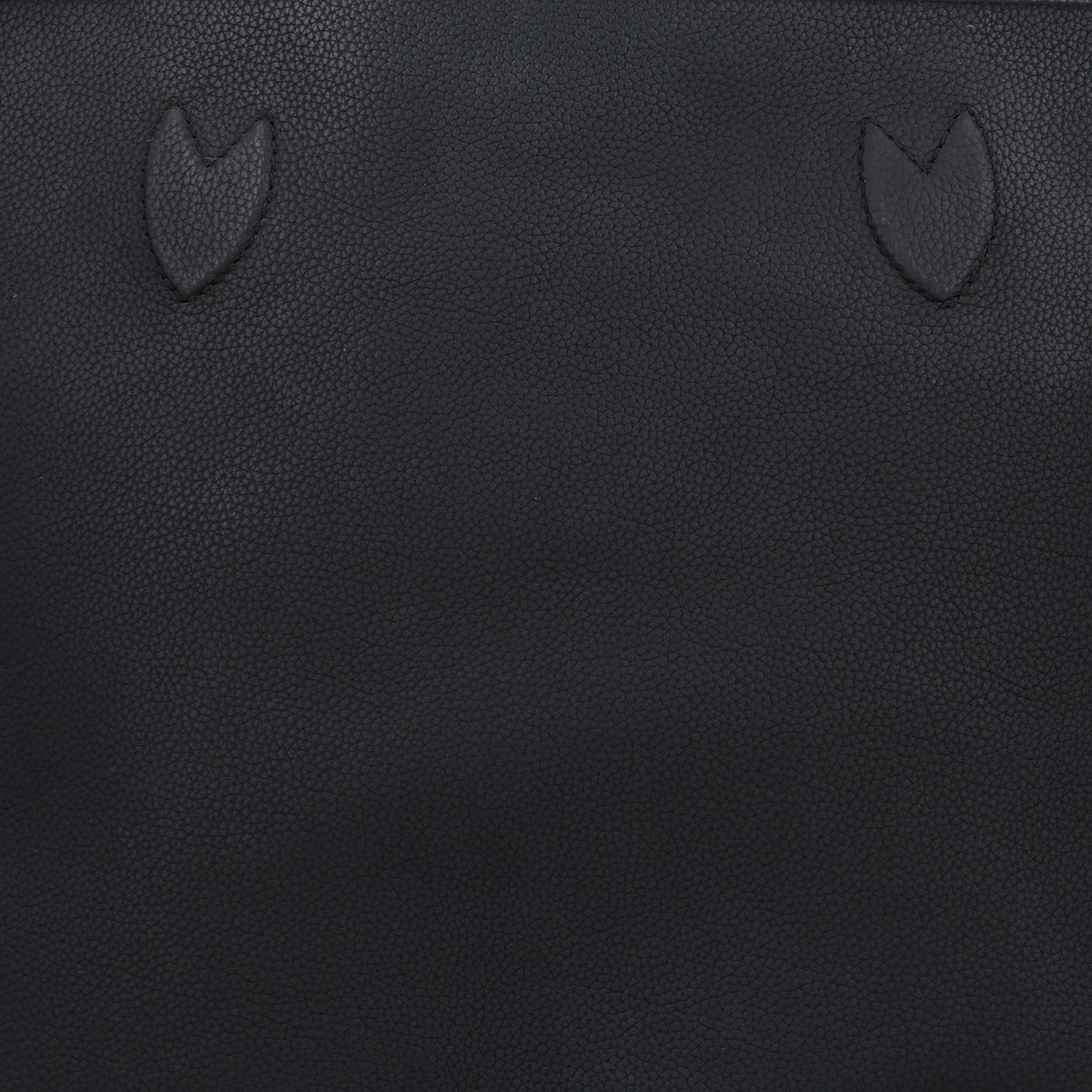 Monogram Calfskin Neo Neverfull Inside Out MM Black