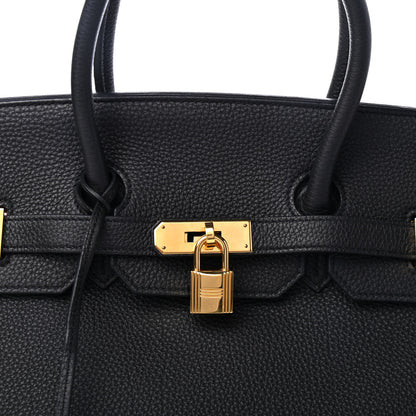 Hermes Togo Birkin 35 Black 7 of 10