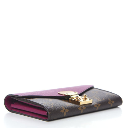 Louis Vuitton Monogram Pallas Wallet Grape 3 of 7