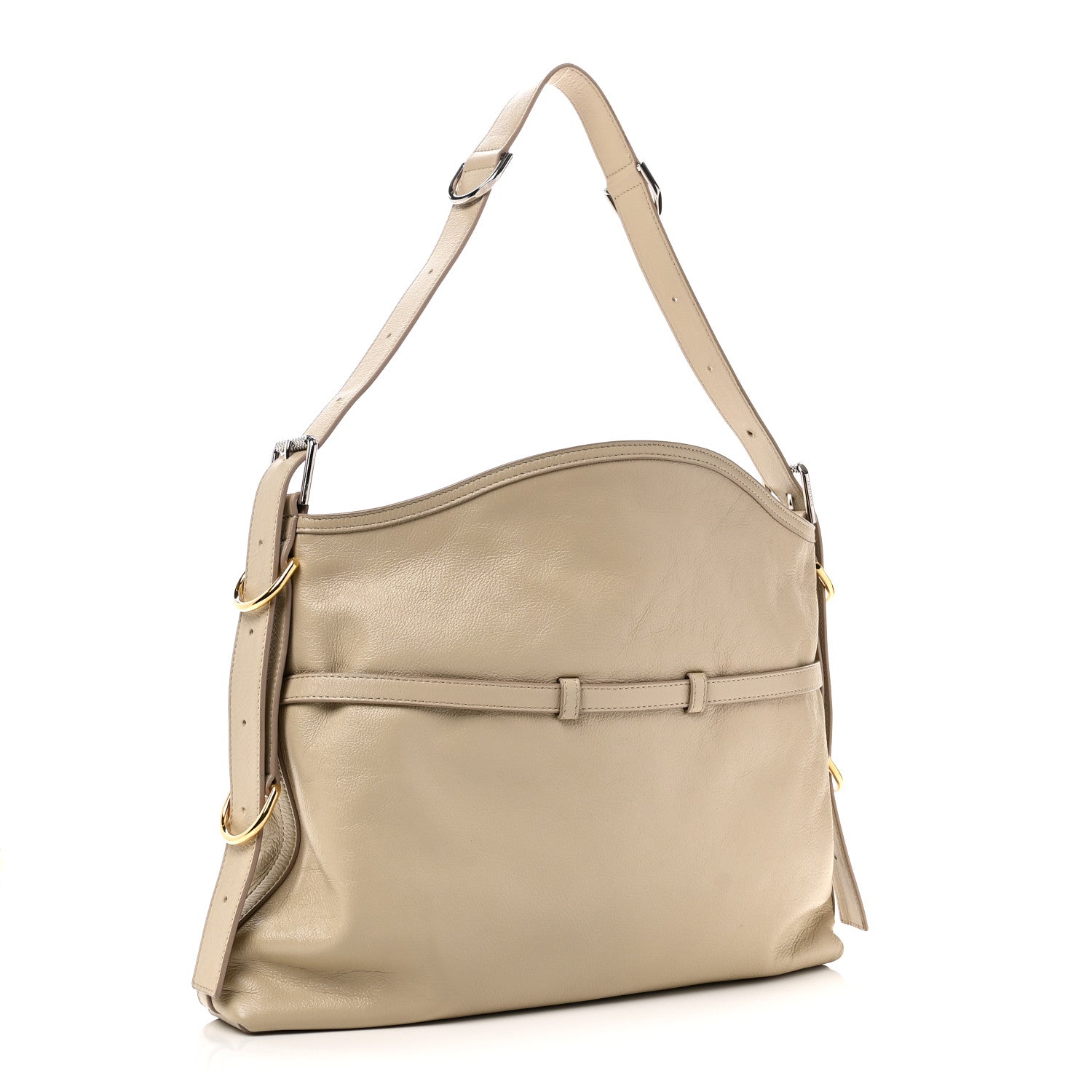 Givenchy Calfskin Medium Voyou Bag Natural Beige 3 of 10