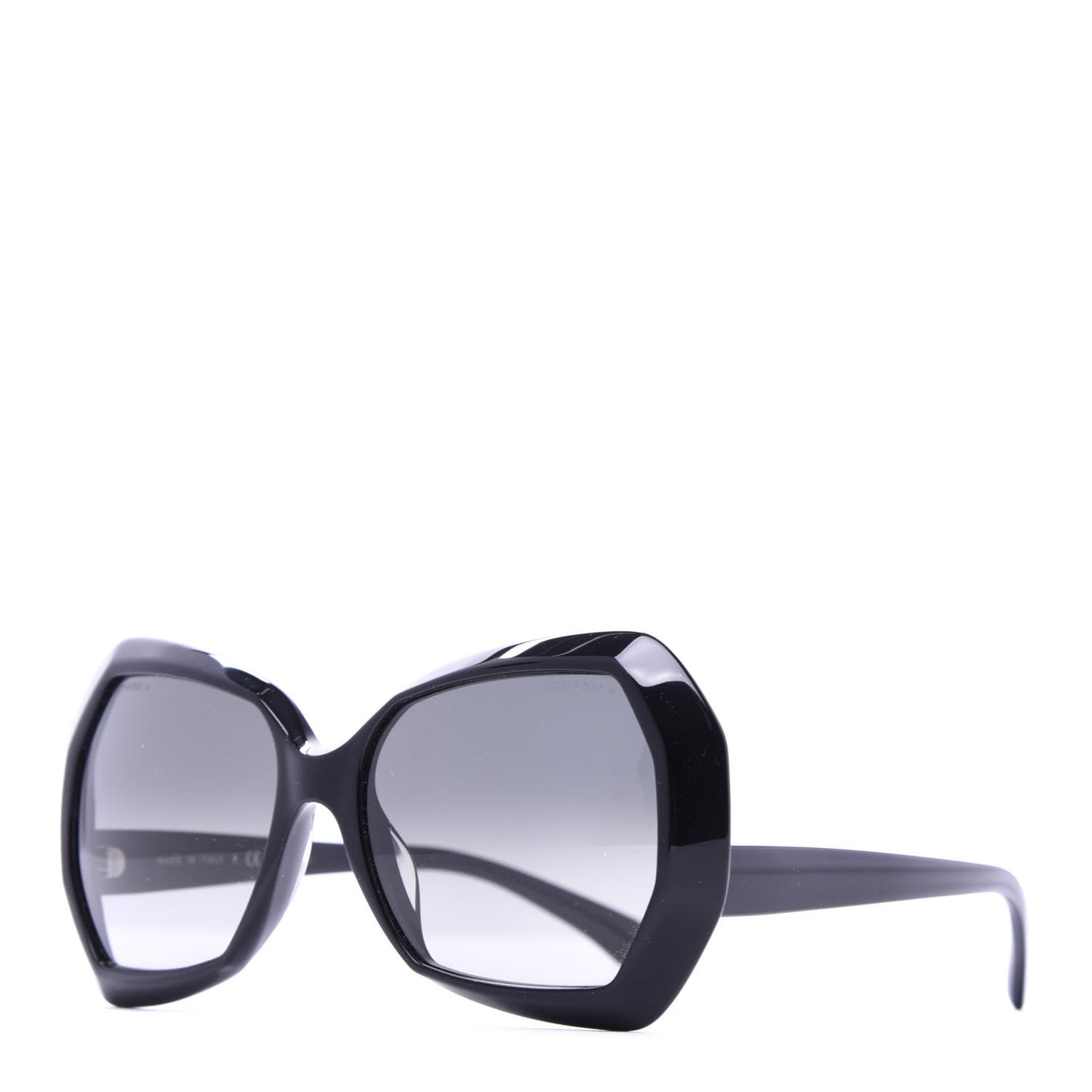 Acetate Oversized Sunglasses 5365 Black