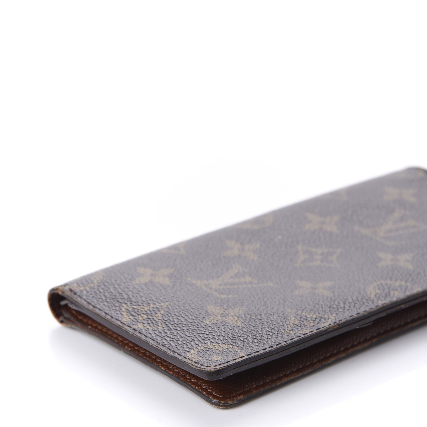 Louis Vuitton Monogram Porte Valeurs Checkbook Wallet 6 of 11