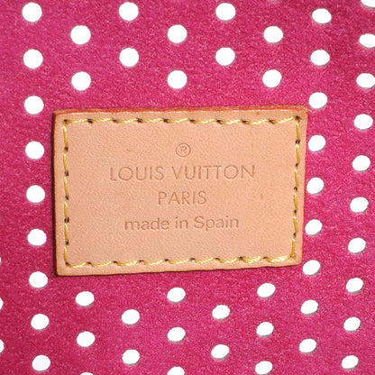 Louis Vuitton Monogram Perforated Pochette Plat Fuchsia 6 of 7