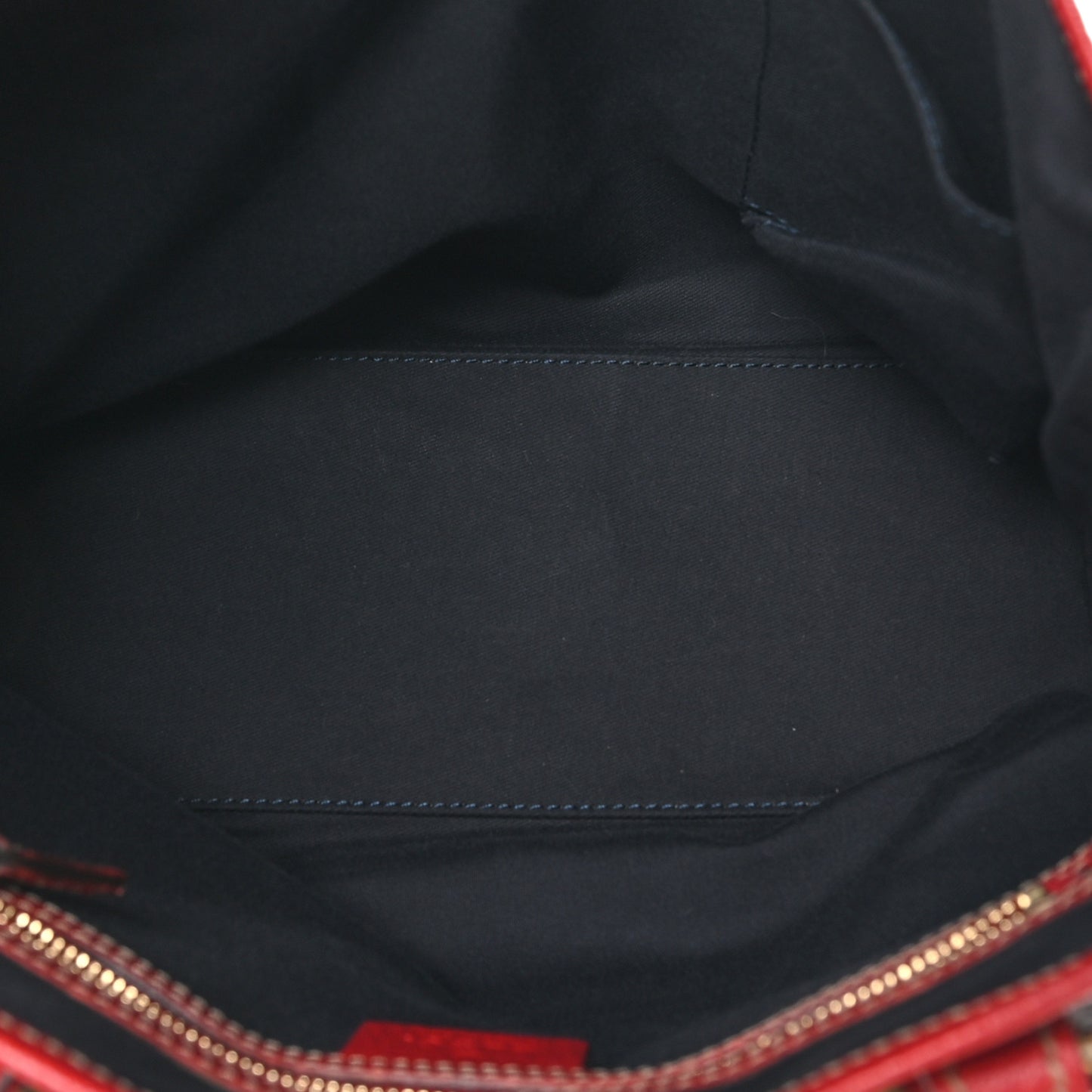 Monogram Small Jolicoeur Tote Navy Red