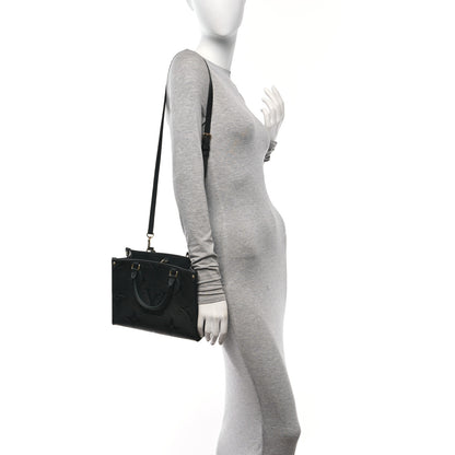 Louis Vuitton Empreinte Monogram Giant Onthego PM Black 2 of 9