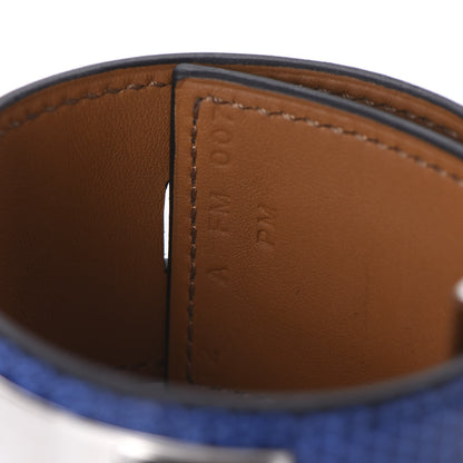 Hermes Lizard Collier De Chien CDC Bracelet T2 Bleu Saphir 5 of 8