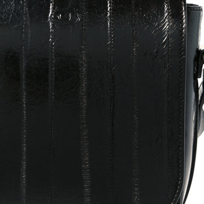 Saint Laurent Crinkled Matelasse Betty Messenger Black 10 of 12
