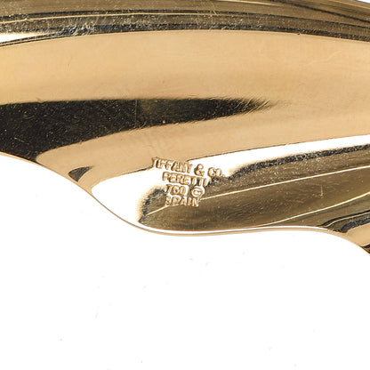 Tiffany 18K Yellow Gold Elsa Peretti Wing Necklace 5 of 9