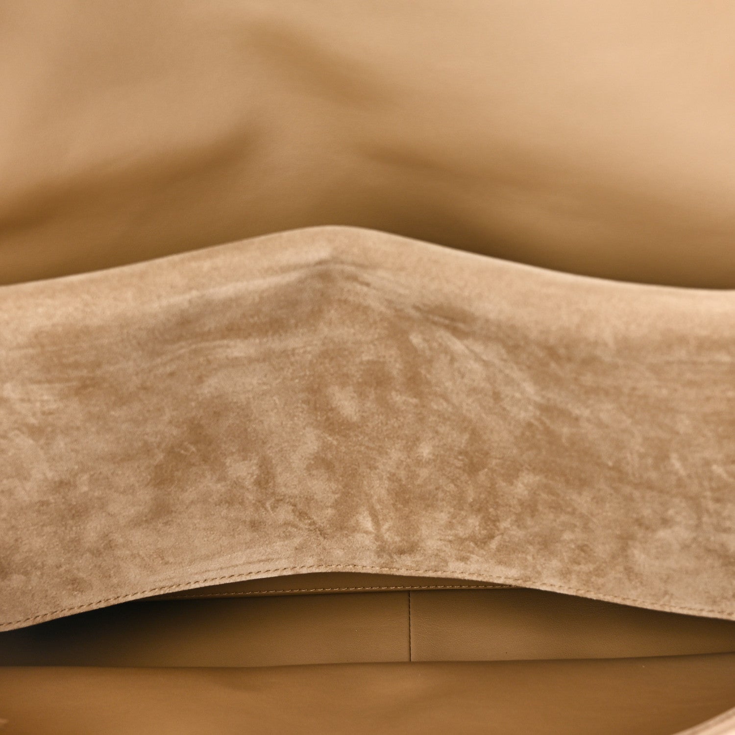 Chanel Suede Calfskin Souplissimo Maxi Flap Dark Beige 5 of 10