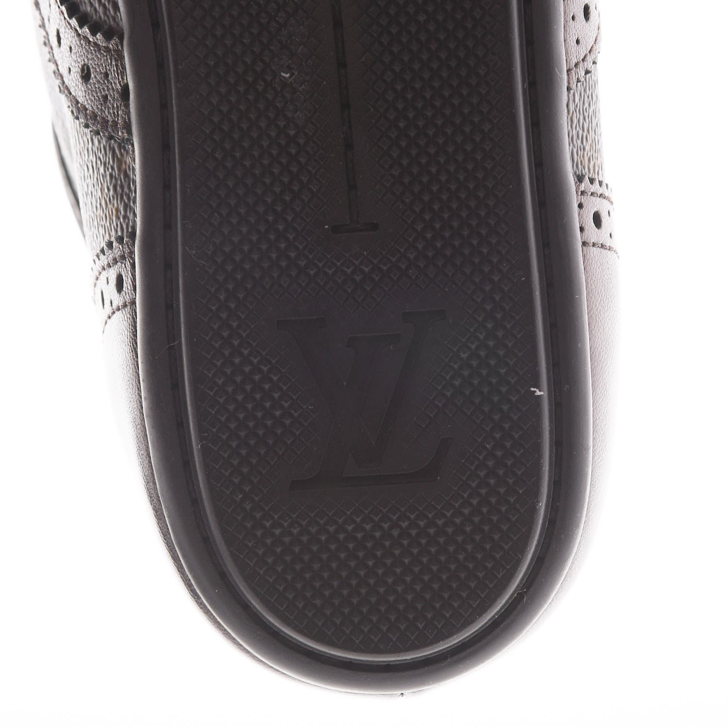 Louis Vuitton Calfskin Monogram Lyrics Sneakers 37.5 10 of 12
