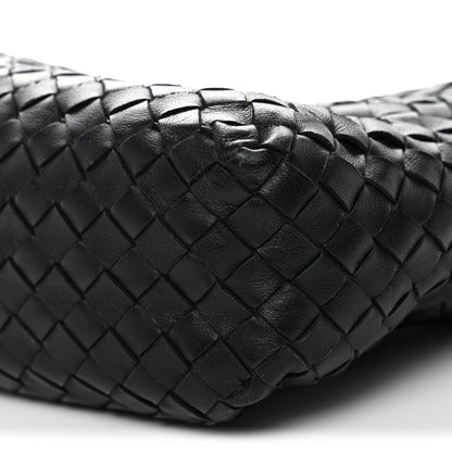 Bottega Veneta Nappa Intrecciato Crossbody Messenger Black 10 of 13