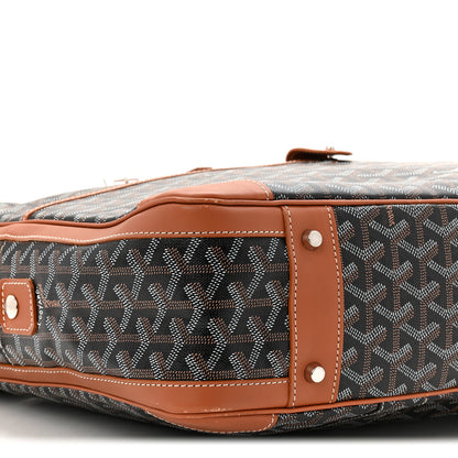 Goyard Goyardine Ambassade MM Briefcase Black Gold 14 of 21