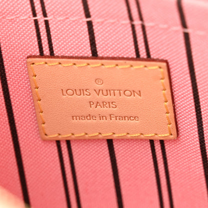 Louis Vuitton Monogram Neverfull MM GM Pochette Rose Ballerine 6 of 9